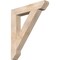 Ekena Millwork Traditional Slat Smooth Bracket, Douglas Fir, 5 1/2"W x 34"D x 40"H BKT06X34X40TRA06SDF - alternate 1